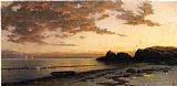 Alfred Thompson Bricher Canvas Paintings - Sundown Seconnett
